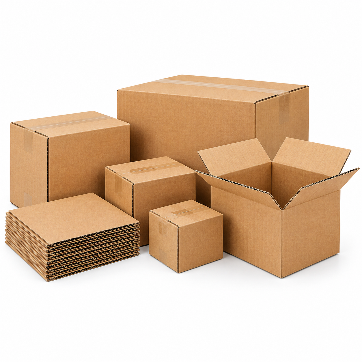 Cajas de cartón corrugado